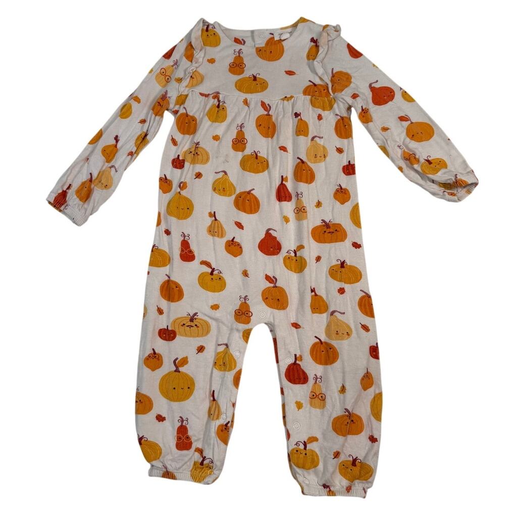 Angel Dear Bamboo Long Sleeve Autumn Romper Size 12-18months